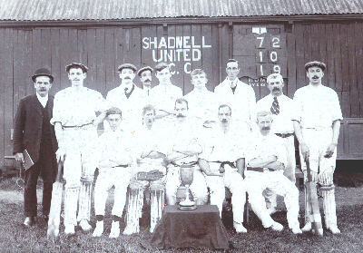 Shadwell Cricket Club 1900?