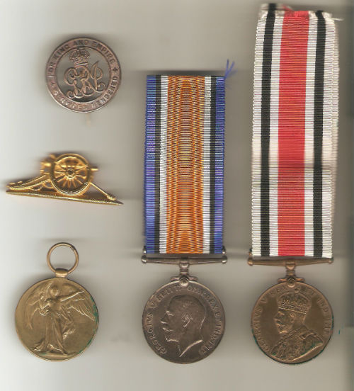 Cyril Goldthorpe War Medals