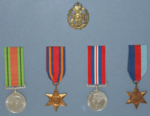 Denis McGrail War Medals