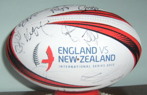 Autographs 2015
England v New Zealand